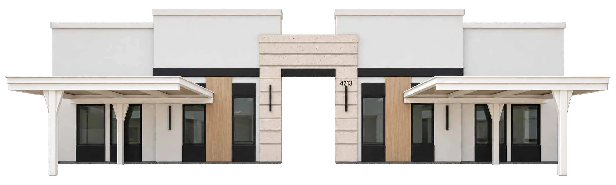 Fachada del modelo Condo