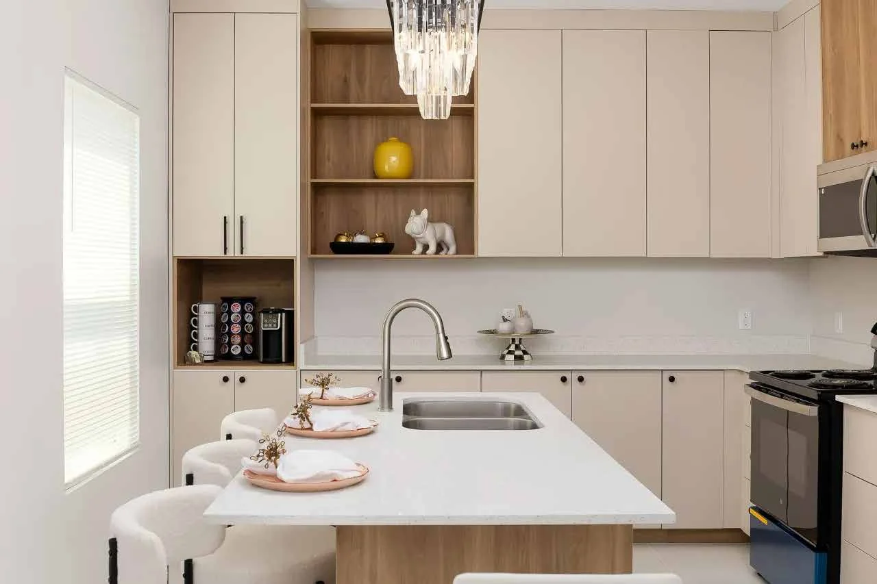 Cocina del modelo Condo